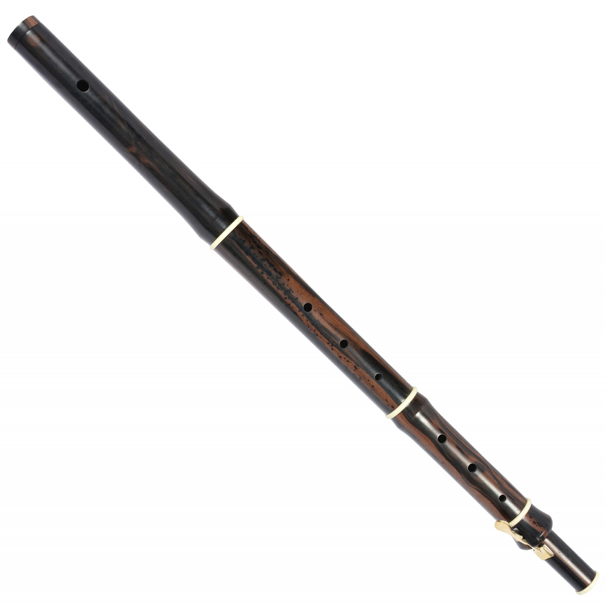 Baroque Flute D'Almaine 440 415 Ebony